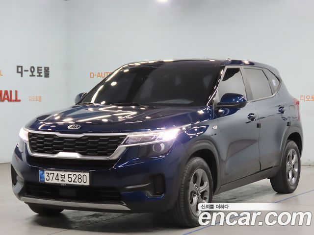 Kia Seltos Бензин 1.6 Turbo 2WD 2021 года из Кореи