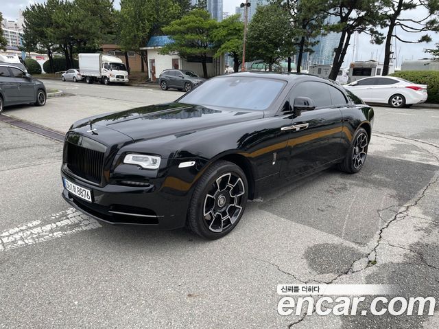 Rolls-Royce Wraith 6.6 Black Badge 2021 года из Кореи