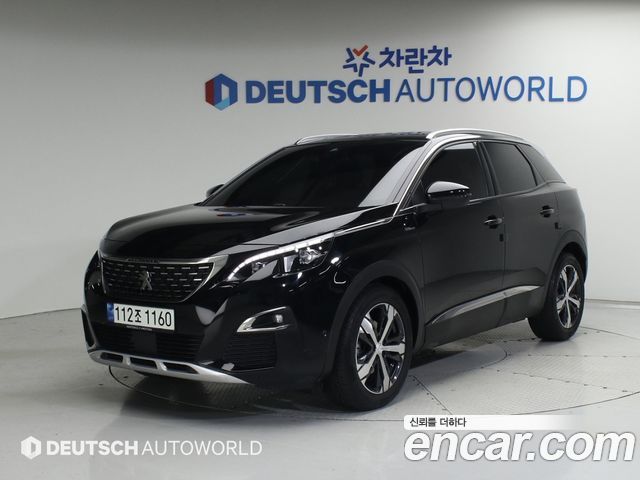 Peugeot 3008 1.5 BlueHDi GT Line 2021 года из Кореи