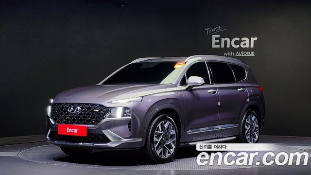 Hyundai Santafe Дизель 2.2 2WD 2021 года из Кореи