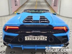 Lamborghini Huracan EVO 5.2 SPYDER 2020 года из Южной Кореи