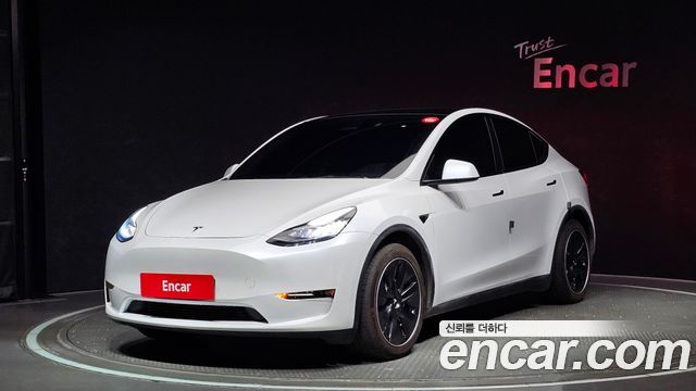 Tesla Model Y LONG RANGE 2021 года из Кореи