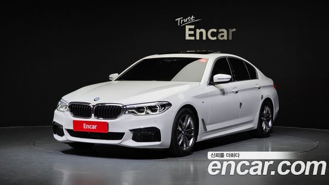 BMW 5-Series 520d M Sport Plus 2020 года из Кореи