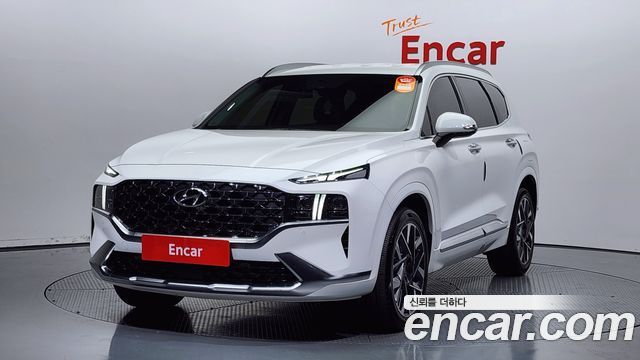 Hyundai Santafe Дизель 2.2 2WD 2021 года из Кореи
