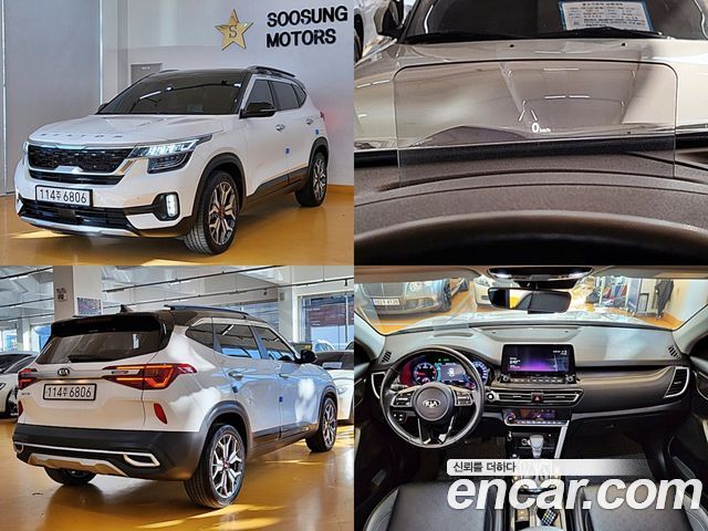 Kia Seltos Дизель 1.6 2WD 2021 года из Кореи