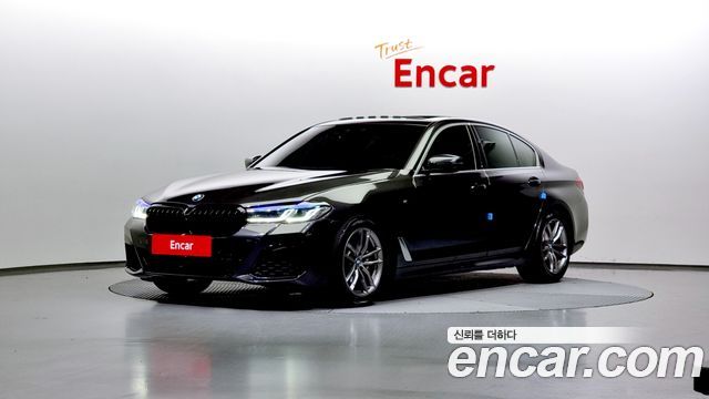 BMW 5-Series 520d M Sport Plus 2020 года из Кореи