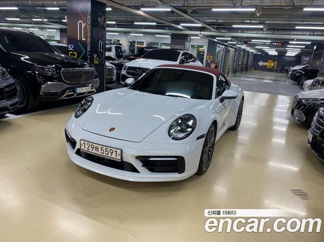 Porsche 911 CARRERA S Cabriolet 2020 года из Кореи