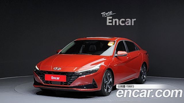 Hyundai AVANTE 1.6 2021 года из Кореи