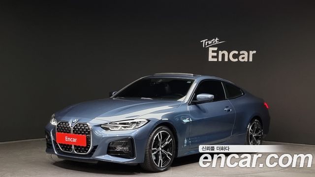 BMW 4-Series 420i M Sport Coupe 2021 года из Кореи