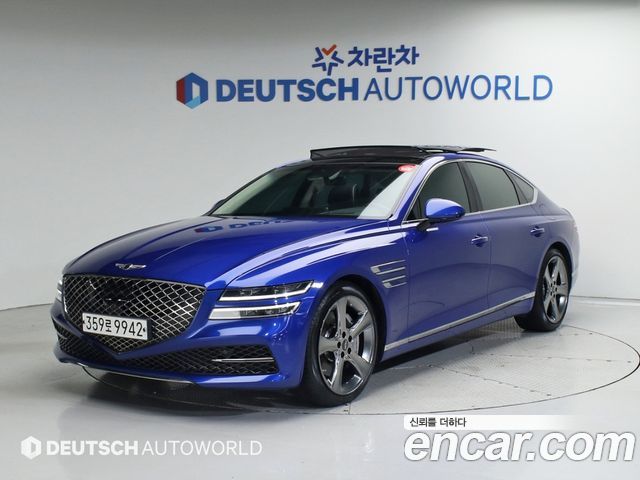 Genesis G80 Бензин 3.5 Turbo AWD 2021 года из Кореи