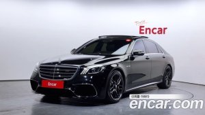 Mercedes-Benz S-Class S63 AMG 4MATIC+ 2020 года из Южной Кореи
