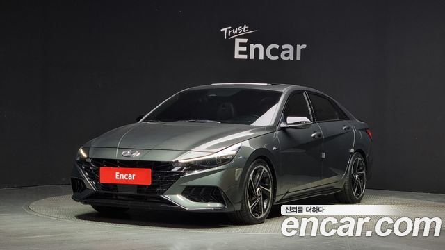 Hyundai AVANTE 1.6 Turbo N Line 2021 года из Кореи