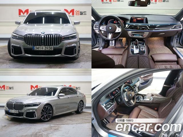 BMW 7-Series 740i M Sport 2021 года из Кореи
