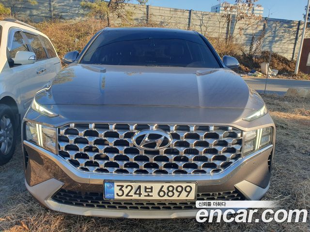 Hyundai Santafe Дизель 2.2 2WD 2021 года из Кореи
