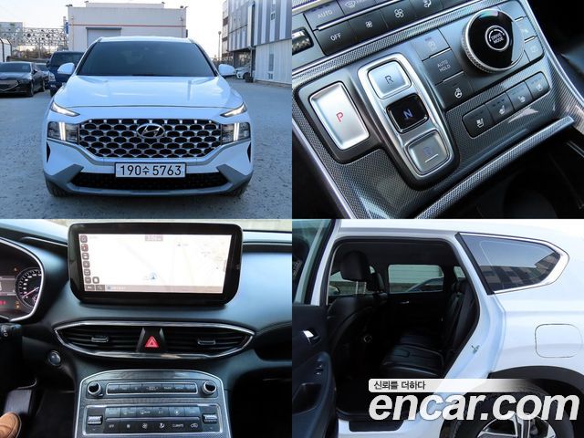 Hyundai Santafe Дизель 2.2 2WD 2021 года из Кореи