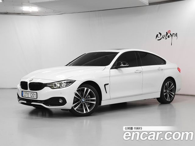 BMW 4-Series 420d xDrive Sport Gran Coupe 2021 года из Кореи