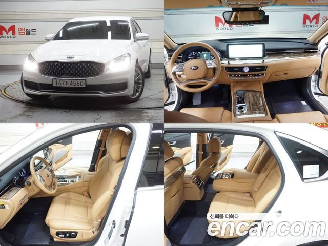 Kia K9 3.8 GDI AWD 2021 года из Кореи
