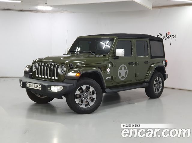Jeep Wrangler 2.0 Overland 4Door 2020 года из Кореи