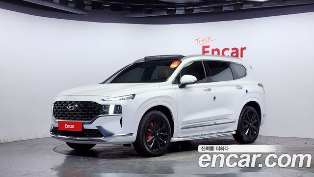 Hyundai Santafe Бензин 2.5T 2WD 2021 года из Кореи