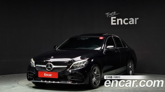 Mercedes-Benz C-Class C200 AMG Line 2021 года из Кореи