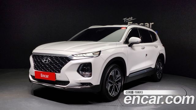 Hyundai Santafe Дизель 2.0 2WD 2020 года из Кореи