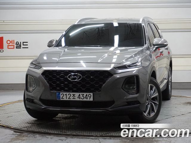 Hyundai Santafe Дизель 2.0 2WD 2020 года из Кореи