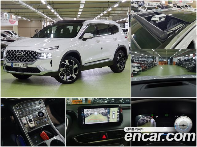 Hyundai Santafe Дизель 2.2 2WD 2021 года из Кореи