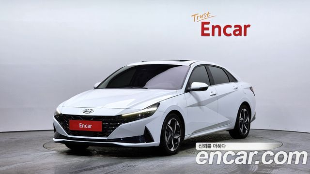 Hyundai AVANTE Inspiration 2021 года из Кореи