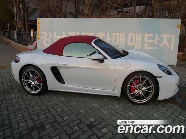 Porsche 718 S 2.5 2020 года из Кореи
