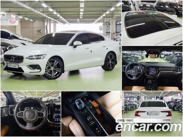 Volvo S60 B5 Inscription 2021 года из Кореи