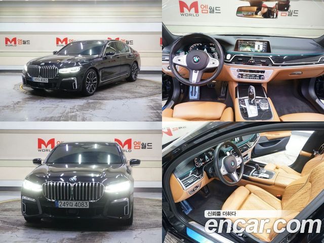 BMW 7-Series 740i M Sport 2021 года из Кореи