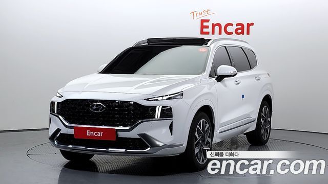 Hyundai Santafe Дизель 2.2 2WD 2021 года из Кореи