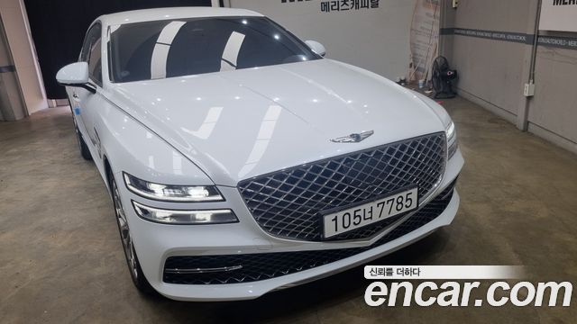 Genesis G80 Бензин 2.5 Turbo 2WD 2021 года из Кореи