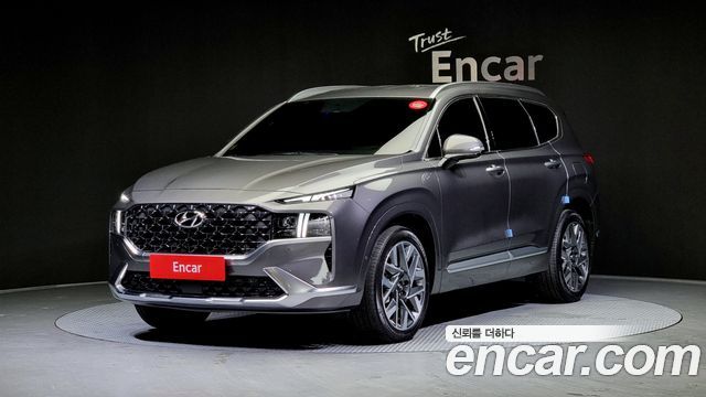Hyundai Santafe Дизель 2.2 2WD 2021 года из Кореи