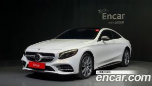 Mercedes-Benz S-Class S450 4MATIC Coupe 2020 года из Южной Кореи