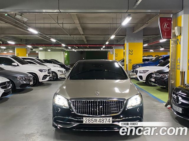 Mercedes-Benz S-Class Maybach S650 2020 года из Кореи