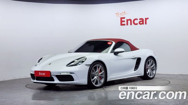 Porsche 718 S 2.5 2020 года из Кореи