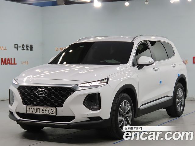 Hyundai Santafe Дизель 2.0 2WD 2020 года из Кореи