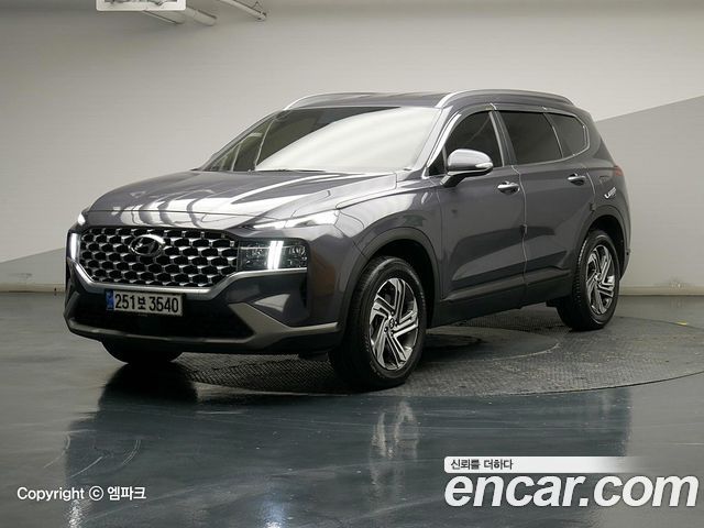 Hyundai Santafe Дизель 2.2 2WD 2021 года из Кореи