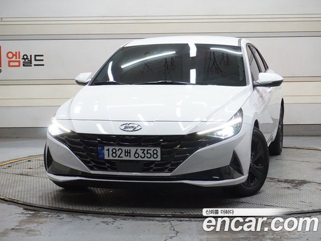 Hyundai AVANTE 1.6 2021 года из Кореи