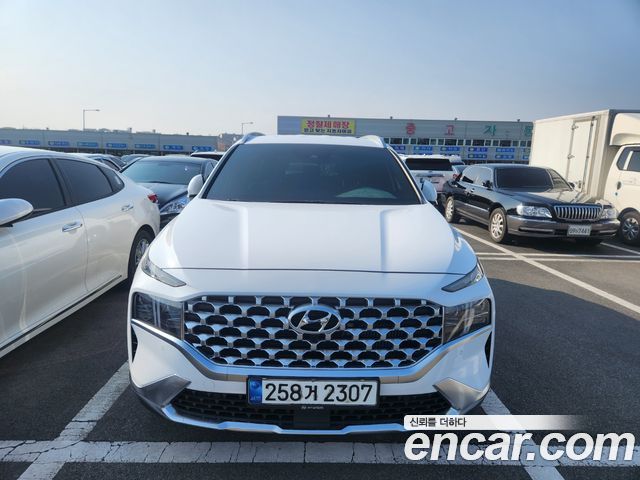Hyundai Santafe Дизель 2.2 2WD 2021 года из Кореи