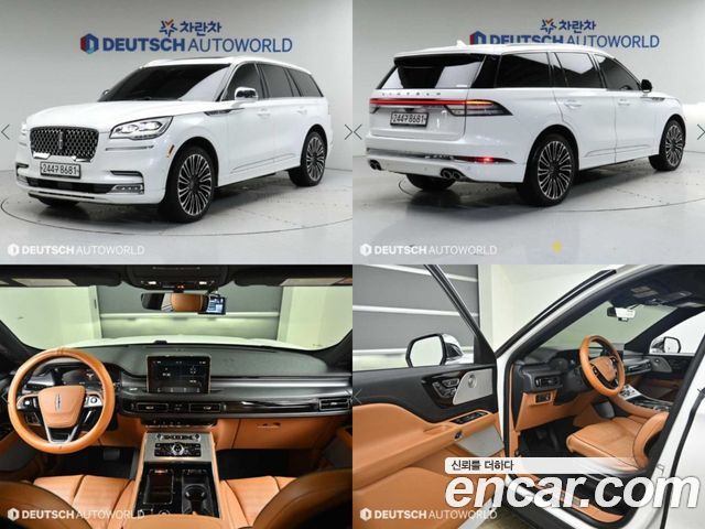 Lincoln Aviator 3.0 Black Label AWD 2020 года из Кореи