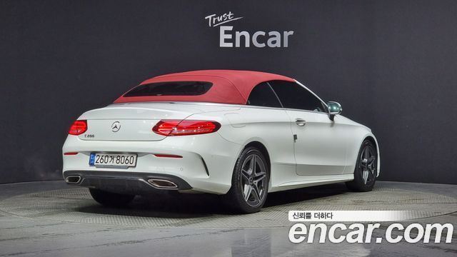 Mercedes-Benz C-Class C200 Cabriolet 2021 года из Кореи