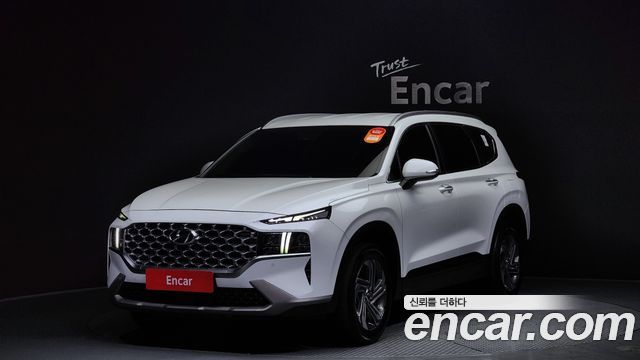 Hyundai Santafe Дизель 2.2 2WD 2021 года из Кореи