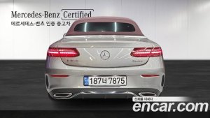 Mercedes-Benz E-Class E450 4MATIC Cabriolet 2021 года из Южной Кореи