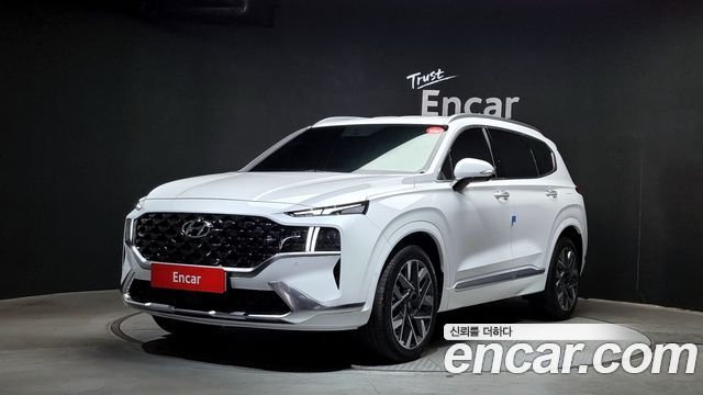 Hyundai Santafe Дизель 2.2 2WD 2021 года из Кореи