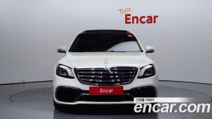 Mercedes-Benz S-Class S63 AMG 4MATIC+ 2020 года из Южной Кореи