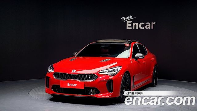 Kia Stinger 3.3 GT AWD Meister Turbo Charger 2021 года из Кореи