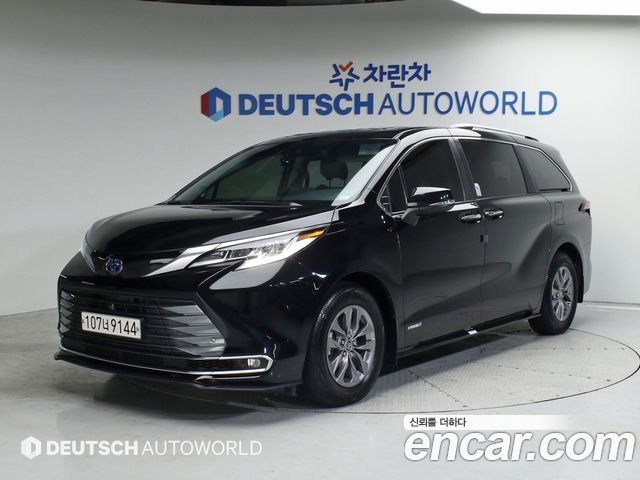 Toyota Sienna 2.5 HYBRID AWD 2021 года из Кореи