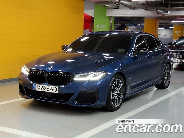 BMW 5-Series 520i M Sport 2021 года из Кореи